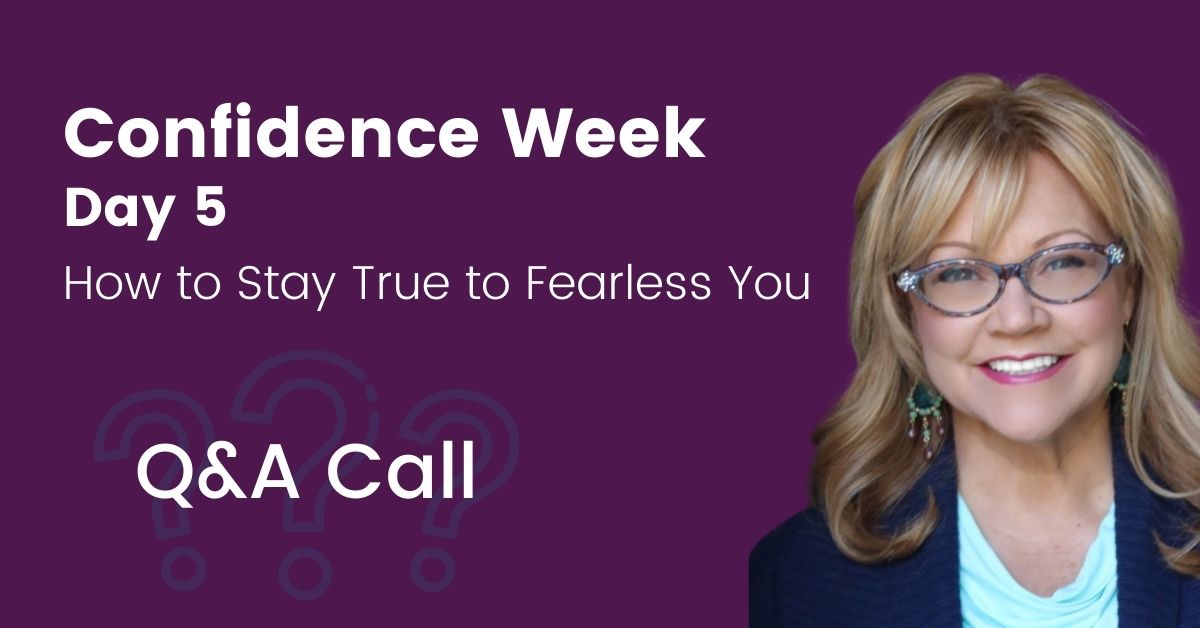Confidence Week Day 05 QA Call
